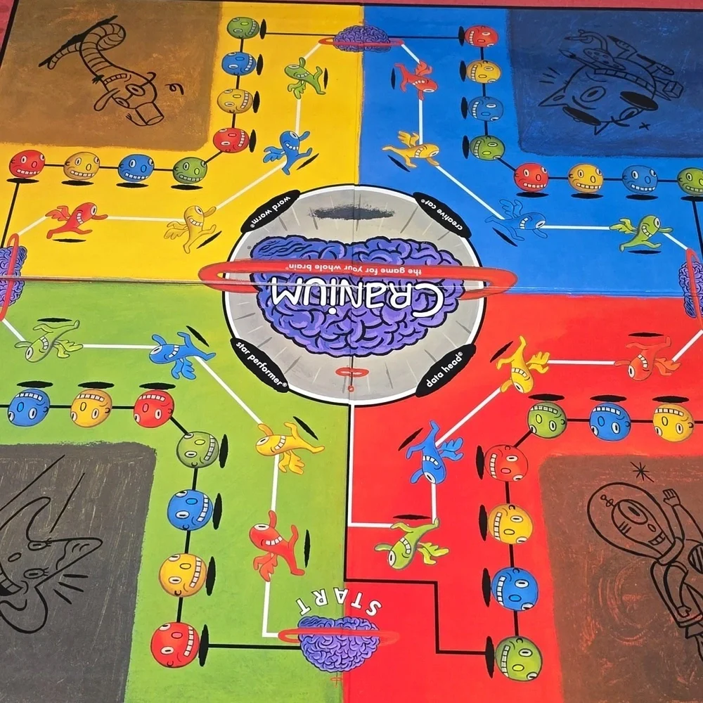 Vintage Cranium Board Game Box Opened